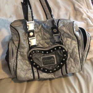 Betsey Johnson Betseyville duffle overnight bag
